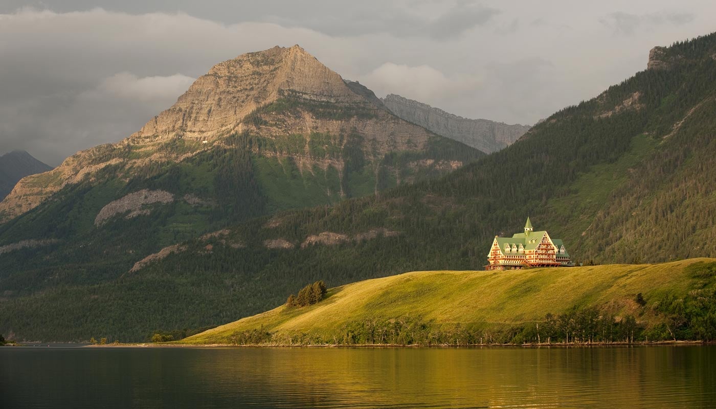 Prince of Wales Hotel cam Live Views at Iconic Waterton Hotel