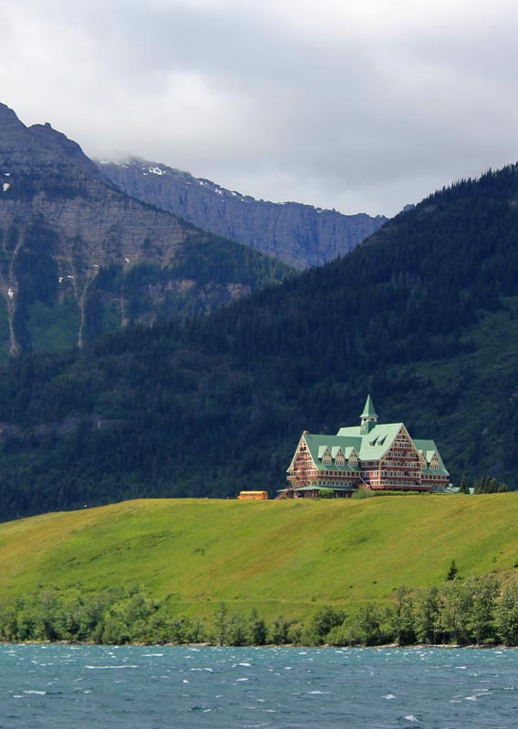 The Prince of Wales Hotel in Waterton, Alberta