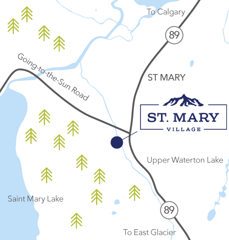 Map of St Mary Village