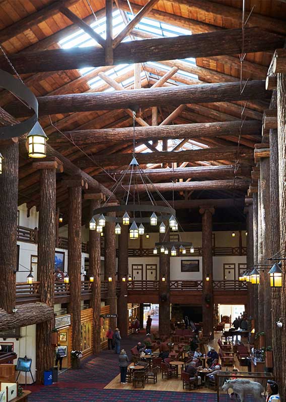 Glacier Park Lodge Historic in East Glacier Park