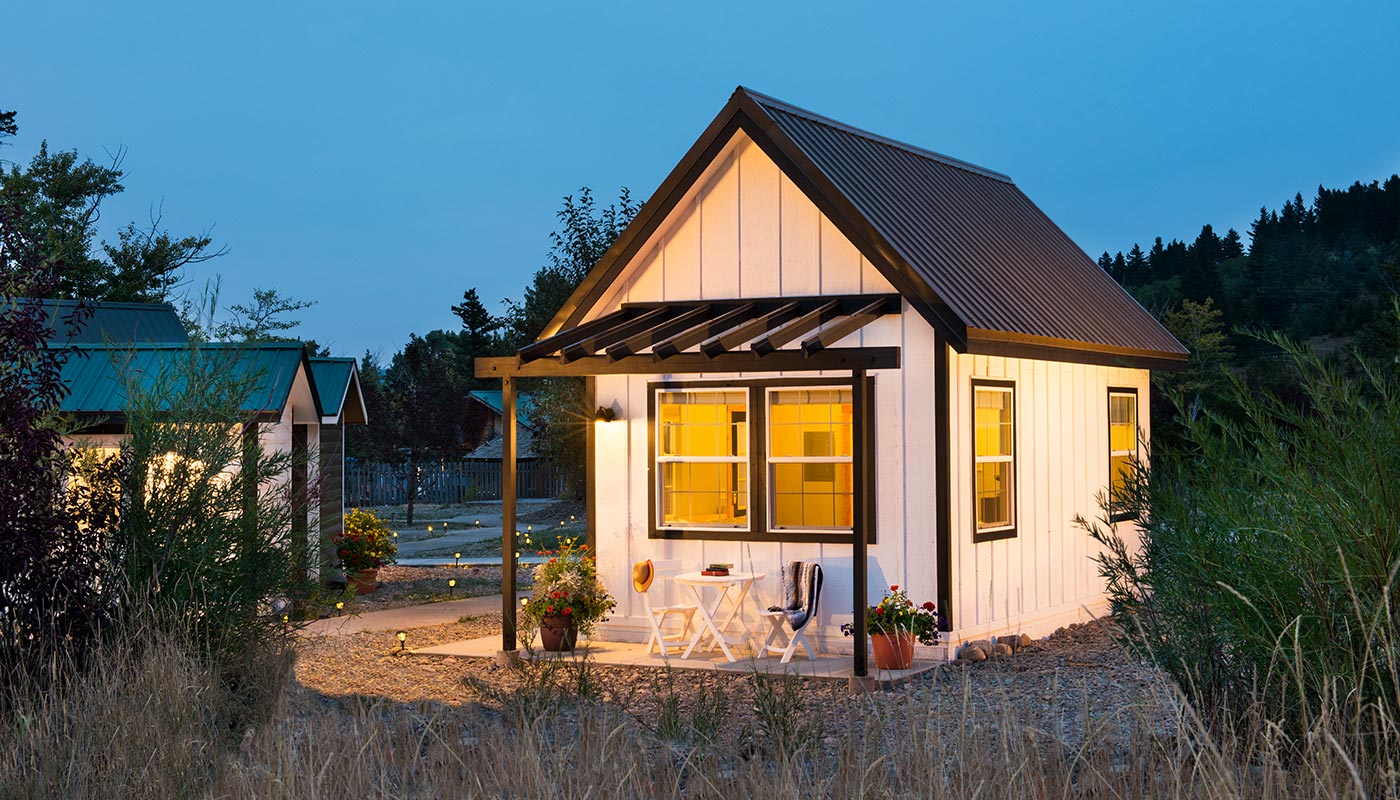 Tiny Homes At St Mary Village Eco Forward In Glacier National Park