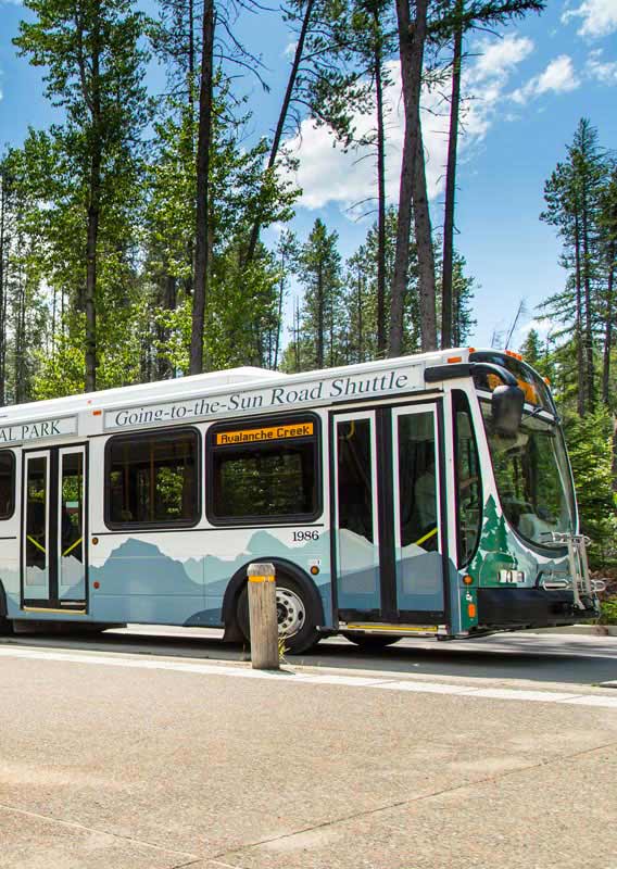 Going-to-the-Sun Road Shuttle in Glacier National Park