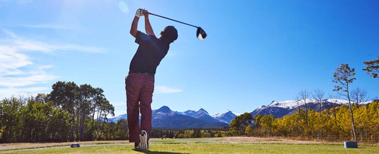 Golfing in Whitefish