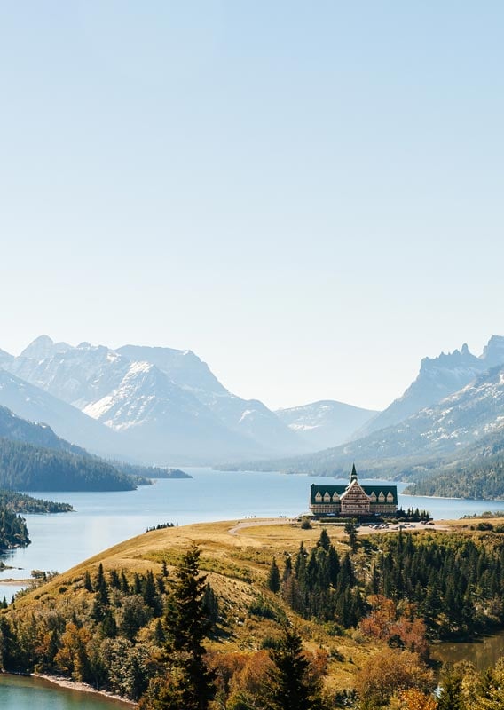 The Prince of Wales Hotel in Waterton, Alberta