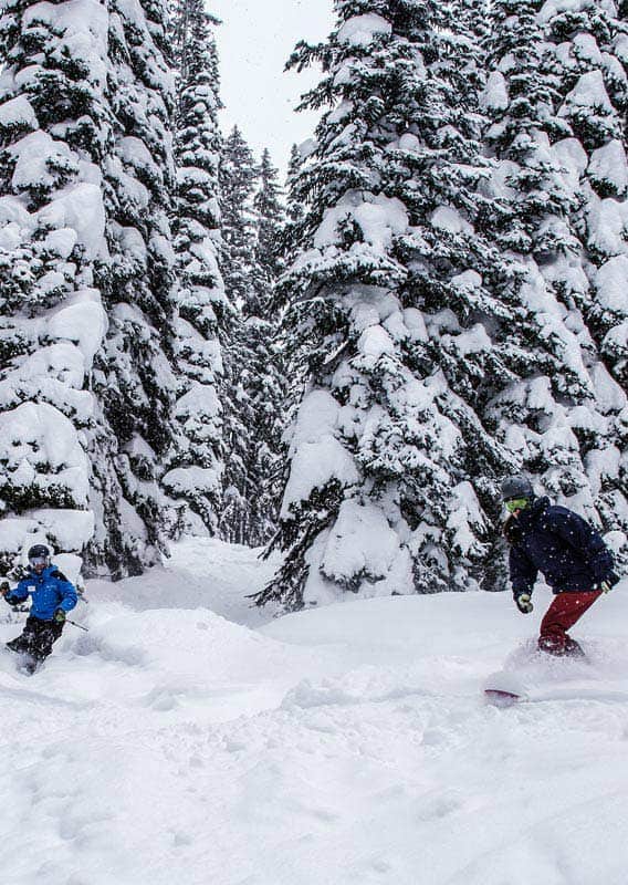 Skiing and Snowboarding at Whitefish Mountain Resort