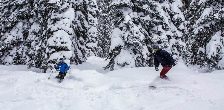 Skiing at Whitefish Mountain Resort