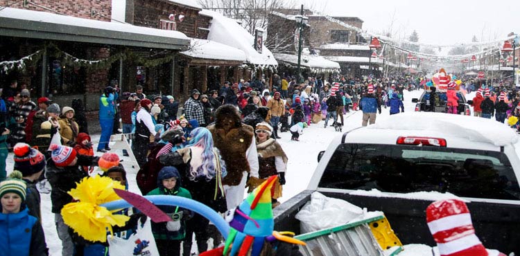 Winter Carnival in Downtown Whitefish