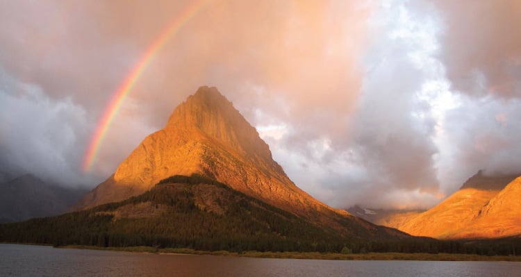 Rainbow Over Mountain