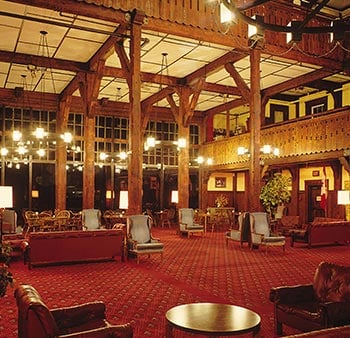 Interior of Prince of Wales' lobby.