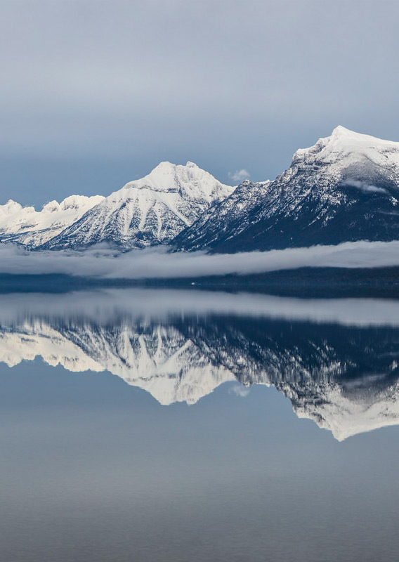 Lake McDonald in the Winter