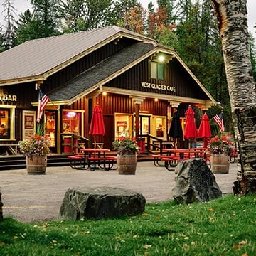 Mercantile Patio West Glacier Dining
