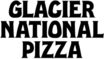 Glacier National Pizza Logo