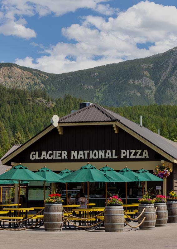 Exterior view of Glacier National Pizza