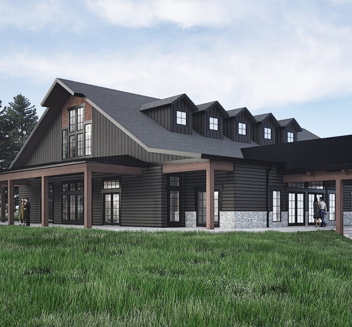 Pavilion exterior rendering